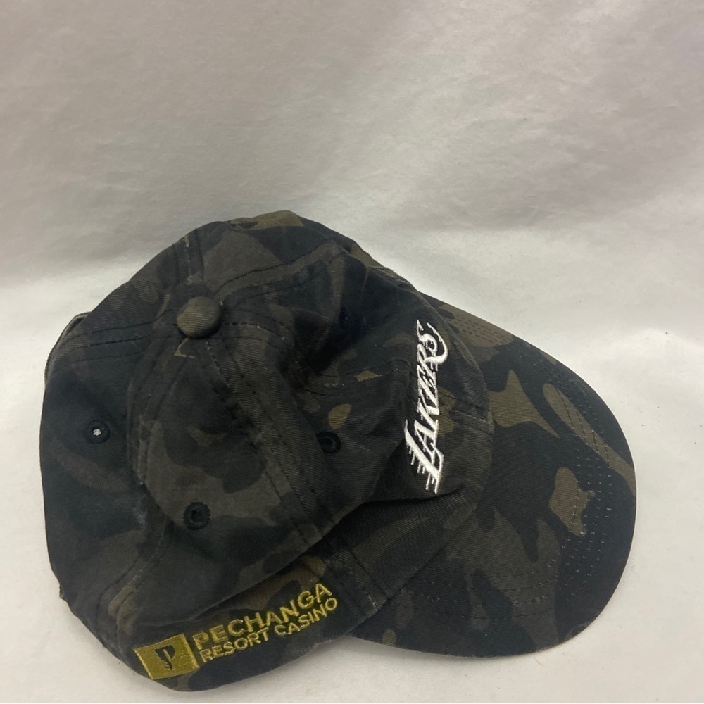 Los Angeles Lakers NBA Promo Army Fatigue Dad Strapback Hat - Picture 5 of 10